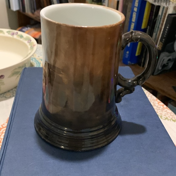 Antique Limoges J.P.L. France Jean Pouyat Limoges Beer Stein Monk At Keg - Picture 4 of 13